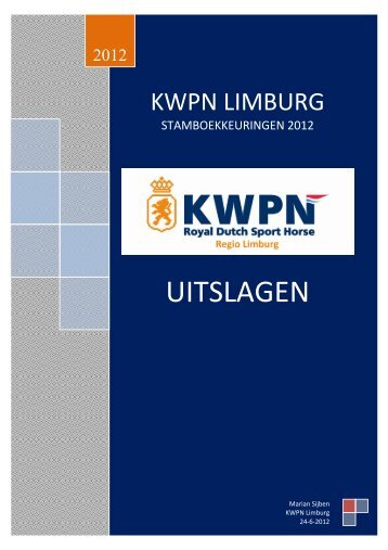 KWPN-Limburg Stamboekkeuring Panningen