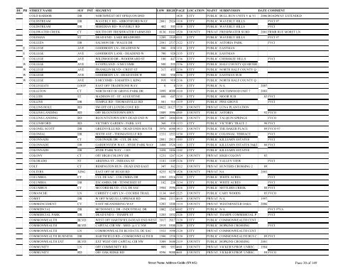 New SNAG Report #2 - Leon County