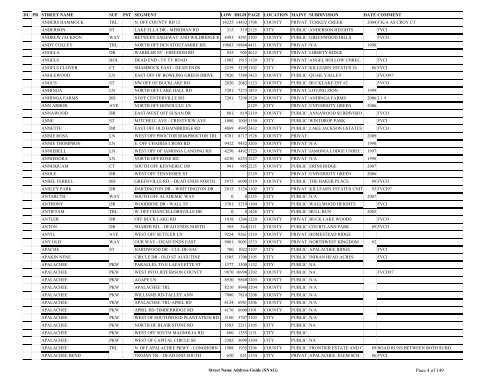 New SNAG Report #2 - Leon County