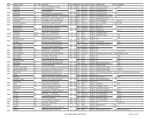 New SNAG Report #2 - Leon County