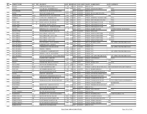 New SNAG Report #2 - Leon County