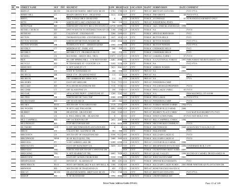 New SNAG Report #2 - Leon County