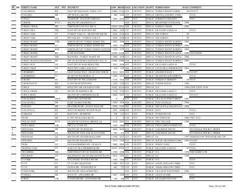 New SNAG Report #2 - Leon County