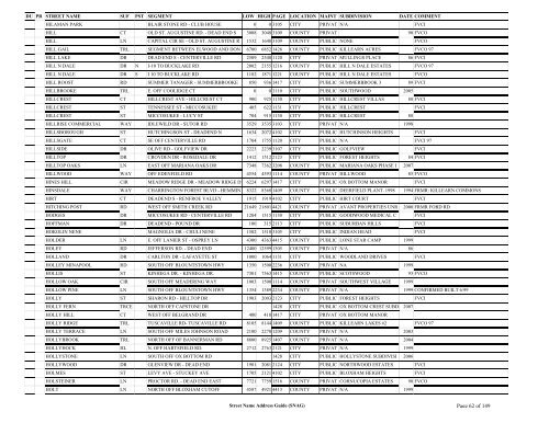 New SNAG Report #2 - Leon County