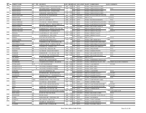 New SNAG Report #2 - Leon County