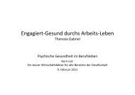 Engagiert-Gesund durchs Arbeits-Leben