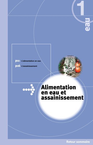 Alimentation en eau et assainissement - Arpe