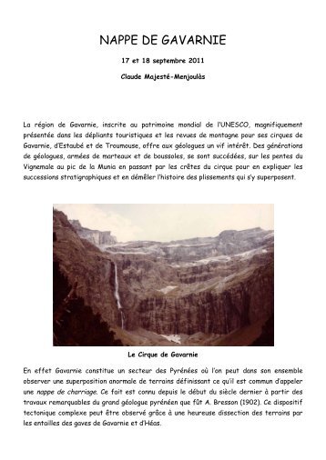 Télécharger le livret guide de l'excursion (fichier PDF 1,6 Mo) - ASNAT