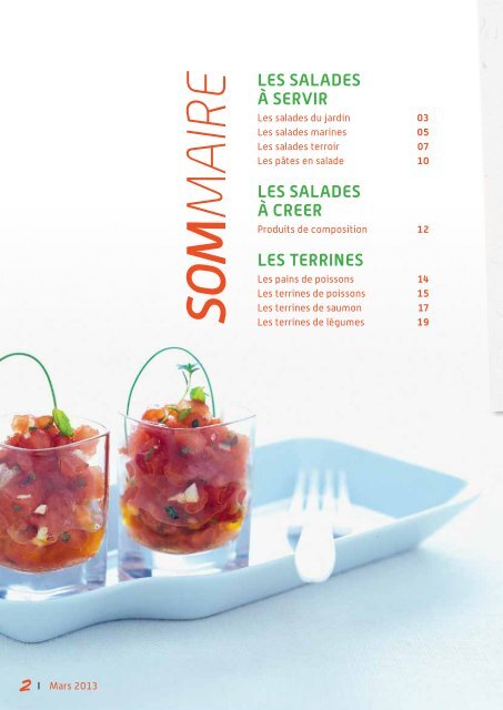 SaladeS TerrineS - Sirf - Disval surgelés