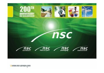 Voir Historique en PDF ci-joint - NSC Group