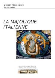 majoliques italiennes - Musée national Adrien Dubouché