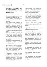 Assemblée Générale - Conseil général de la Dordogne