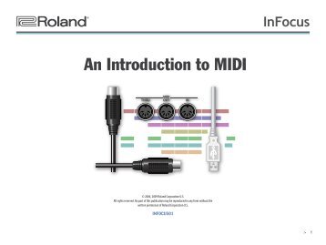 InFocus 01—An Introduction to MIDI - Roland