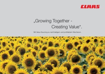 ?Growing Together - Creating Value?.