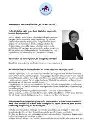 Interview mit Ann Dee Ellis über „Es.Tut.Mir.So.Leid.“