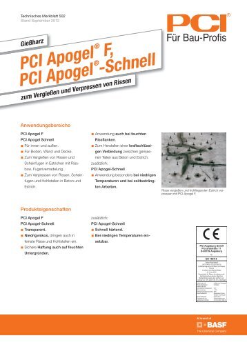 Anwendungsbereiche - PCI-Augsburg GmbH