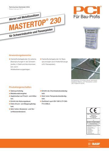 MASTERTOP - PCI-Augsburg GmbH