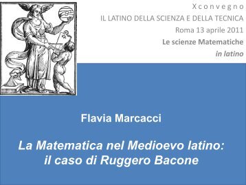 Ruggero Bacone - flaviamarcacci