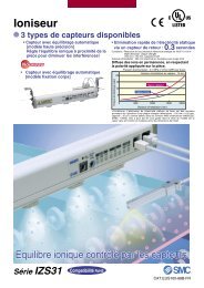 Ioniseur Série IZS31 - SMC ETech