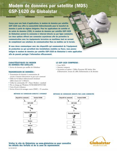 GLOBALSTAR MODEM DRIVER