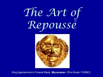 The Art of Repoussé