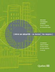 Les diagnostics locaux de sécurité - Une étude comparée, pour ...
