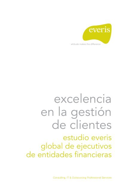 excelencia en la gestión de clientes - Everis