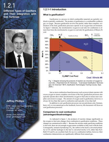 Different Types of Gasifiers and Their Integration with Gas Turbines