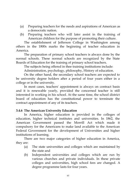 edu 304 - comparative education - National Open University of Nigeria