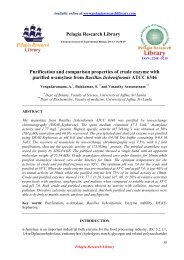 Purification and comparison properties of crude enzyme with ...