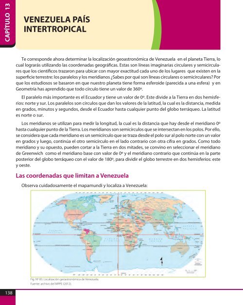 Geografía - Ministerio del Poder Popular para la Educación