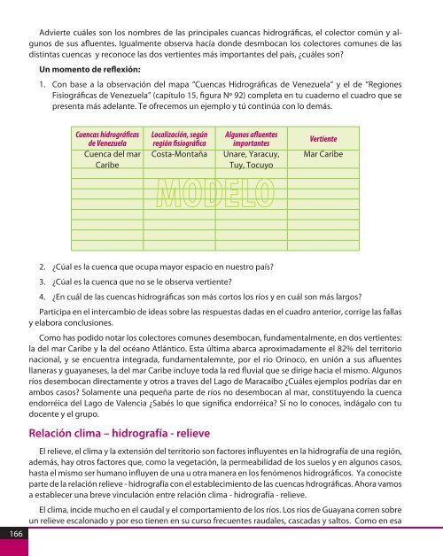 Geografía - Ministerio del Poder Popular para la Educación