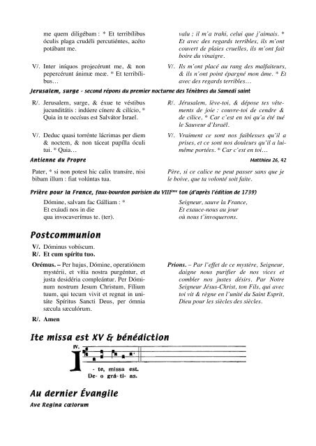 Télécharger le livret de la messe au format PDF