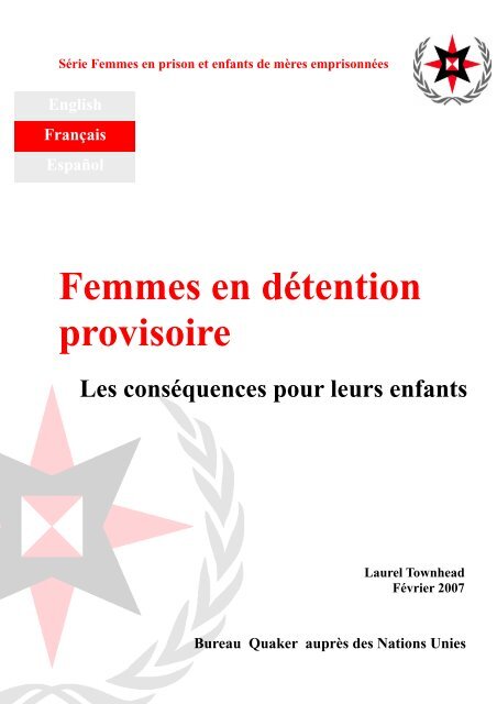 Femmes en détention provisoire - Quaker United Nations Office