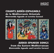 Chants judéo-espagnols de la Méditerranée orientale / Judeo ...