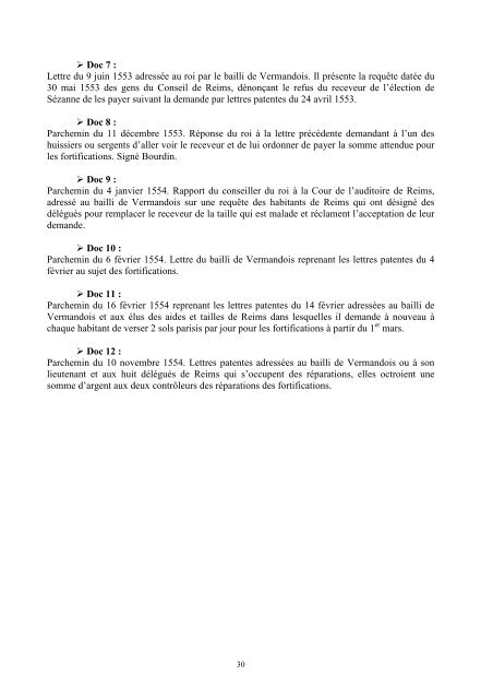 Fonds ancien – Analyses pièce à pièce - Ville de Reims