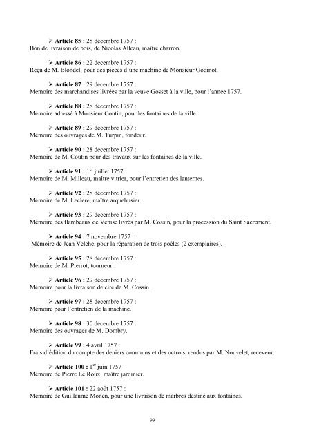 Fonds ancien – Analyses pièce à pièce - Ville de Reims