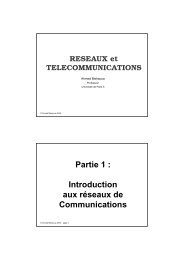 Partie 1 : Introduction aux réseaux de Communications