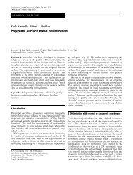 R. Garimella and M. Shashkov, Polygonal Surface Mesh ...