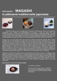 Wagashi – la pâtisserie traditionnelle japonaise - aejjr