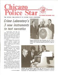 Crime laboratory's 3 new instruments to test ... - Chicago Cop.com