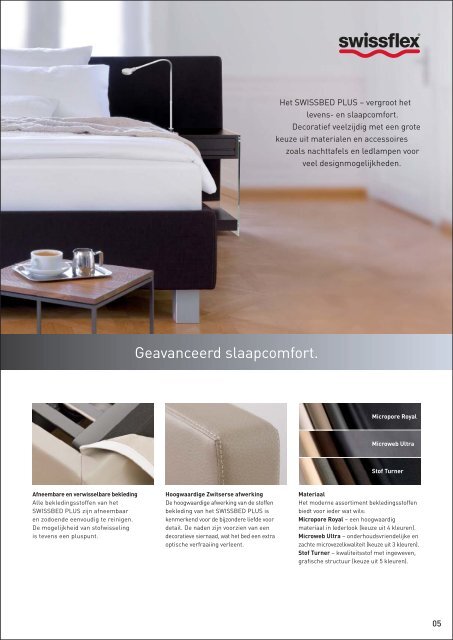 Swissflex: Bedden | Accessoires