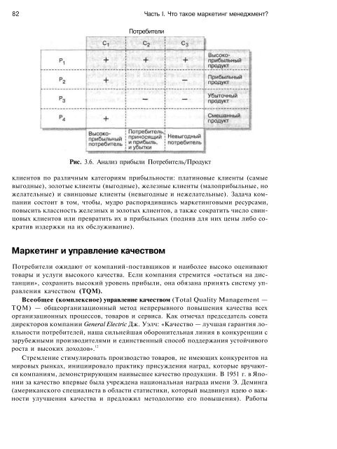 A FRAMEWORK FOR MARKETING MANAGEMENT