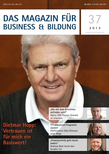 Das Magazin für Business und Bildung 2013