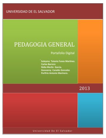 PEDAGOGIA GENERAL