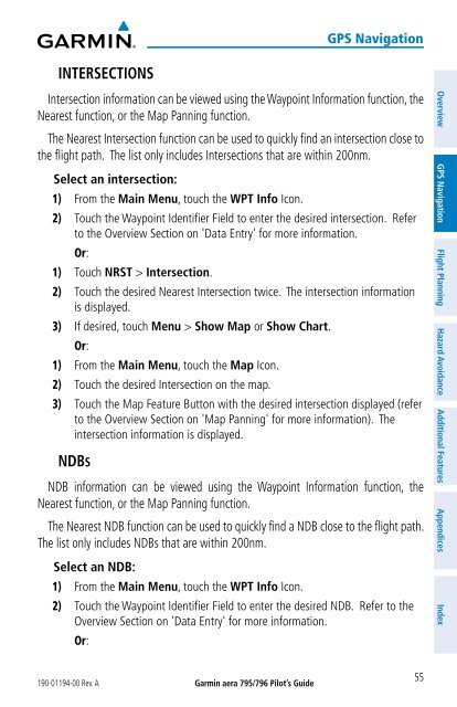 Pilot's Guide