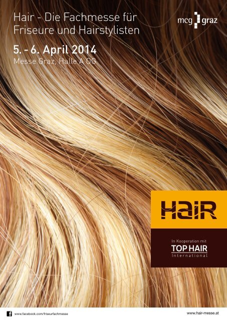 Hair - Die Fachmesse für Friseure und Hairstylisten 5. - 6. April 2014