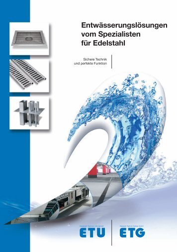 ETU/ETG Produktkatalog 2013