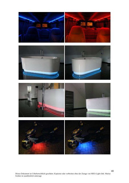 LED Projekt-beispiele by MEG-Light