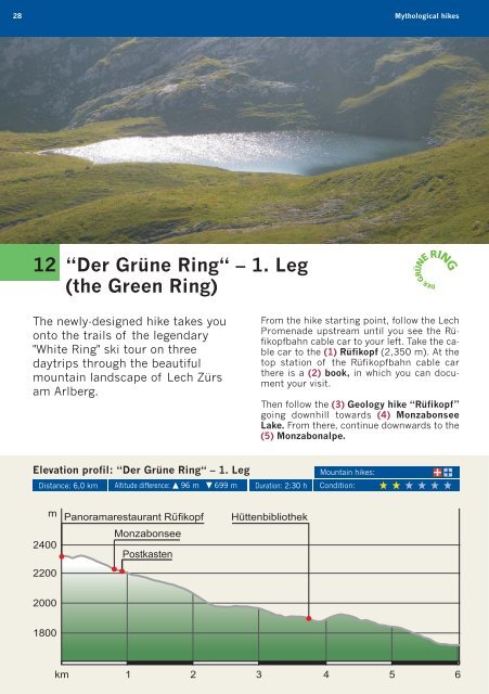 Lech-Zürs - Worlds of hiking